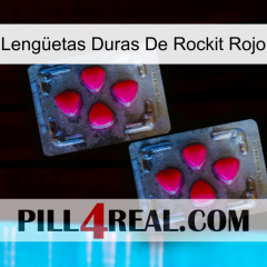 Lengüetas Duras De Rockit Rojo 14